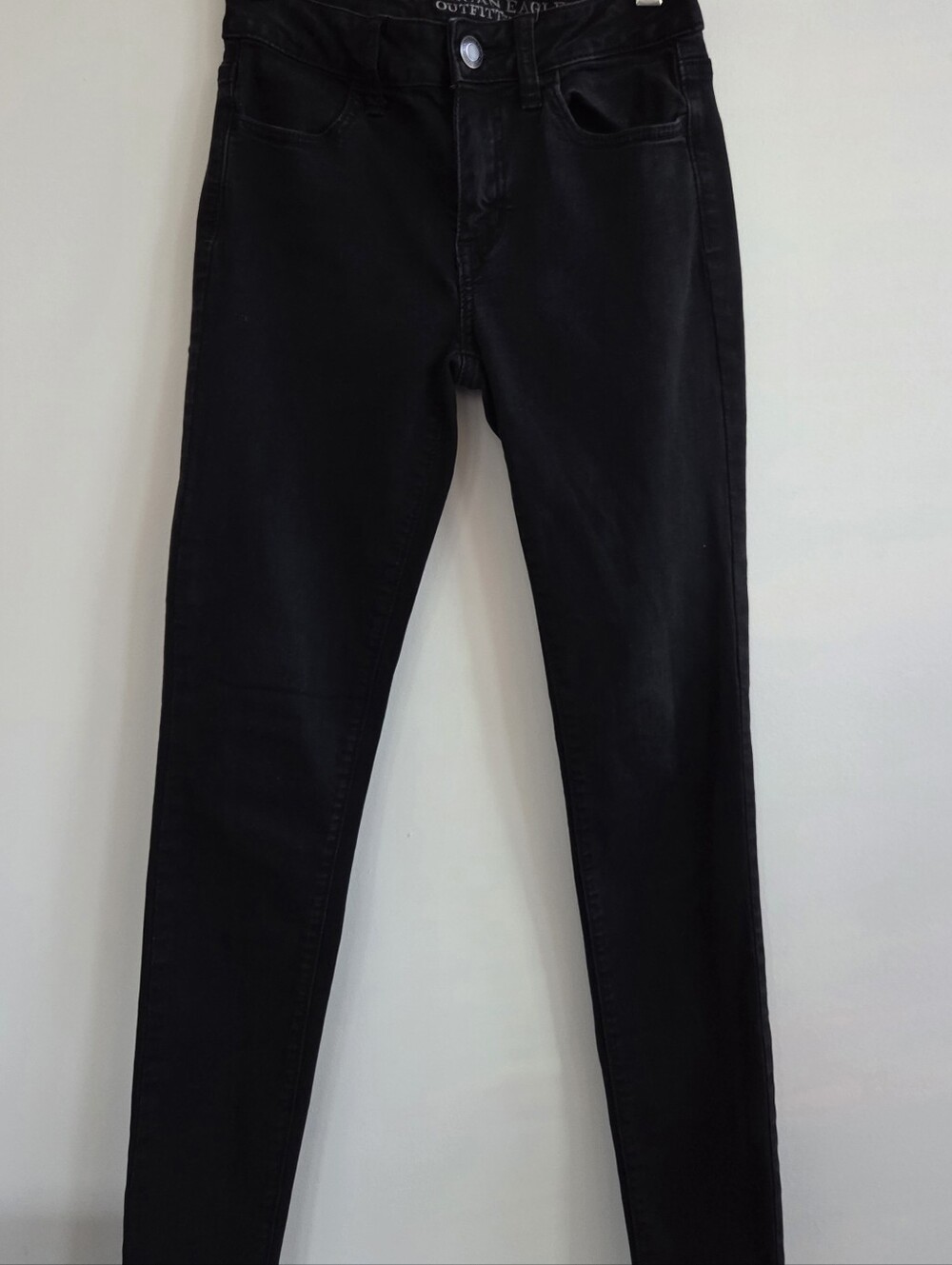 American Eagle Outfitters Women's High Rise Jeggings, Black size 2